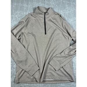 Johnnie-O Top Shelf Mens Pull Over 1/4 Zip Long Sleeve Sz M